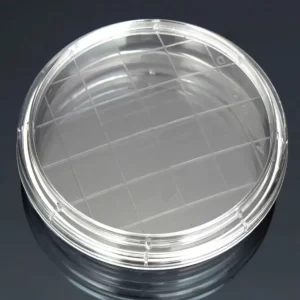 PETRI DISH PLASTIC GRIDDED STERILE 10PCS/PACK