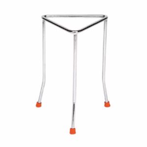 TRIPOD STAND , TRIANGULAR TOP PLATED STEEL