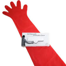 DISPOSABLE LONG VETERINARY GLOVE