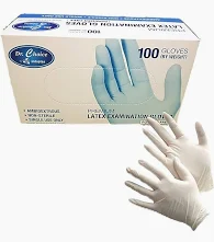 LATEX EXAMINATION GLOVES