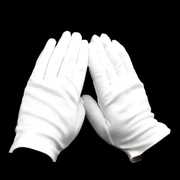 COTTON GLOVES, PER PAIR - Image 2