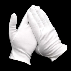 COTTON GLOVES, PER PAIR